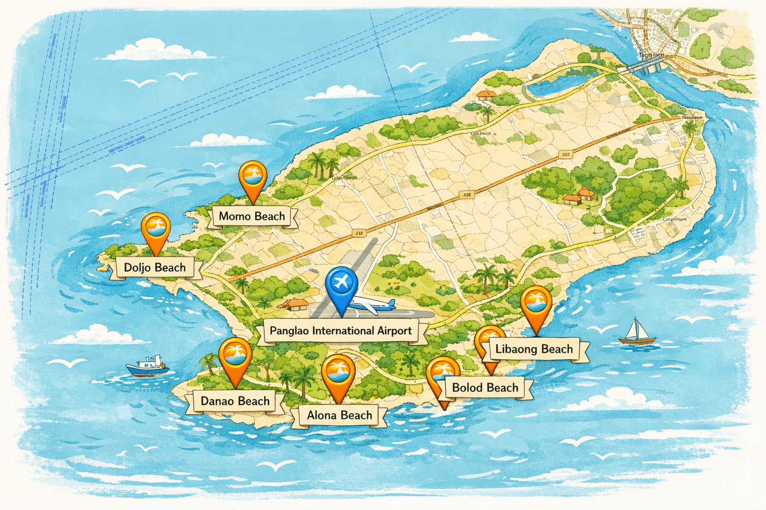 Panglao’s Beaches: A Coastal Guide to Sun, Sea, and Easy Island Living