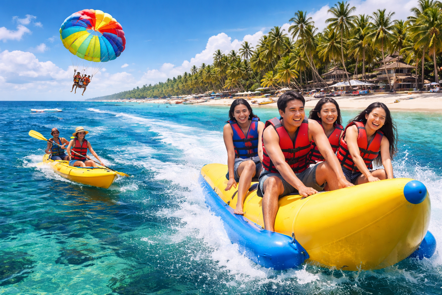 Aqua sports in Panglao