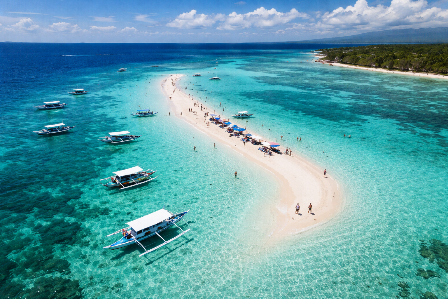Virgin Island (Puntod): A White Sandbar Paradise at Low Tide